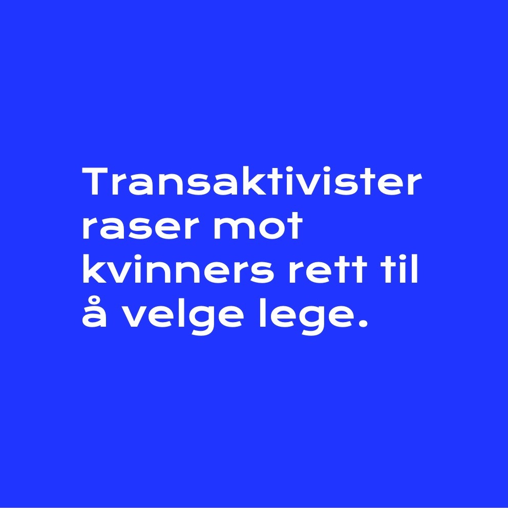 Transaktivister raser mot kvinners rett til å velge lege