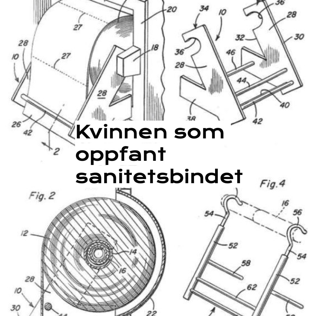 Kvinnen som oppfant sanitetsbindet.