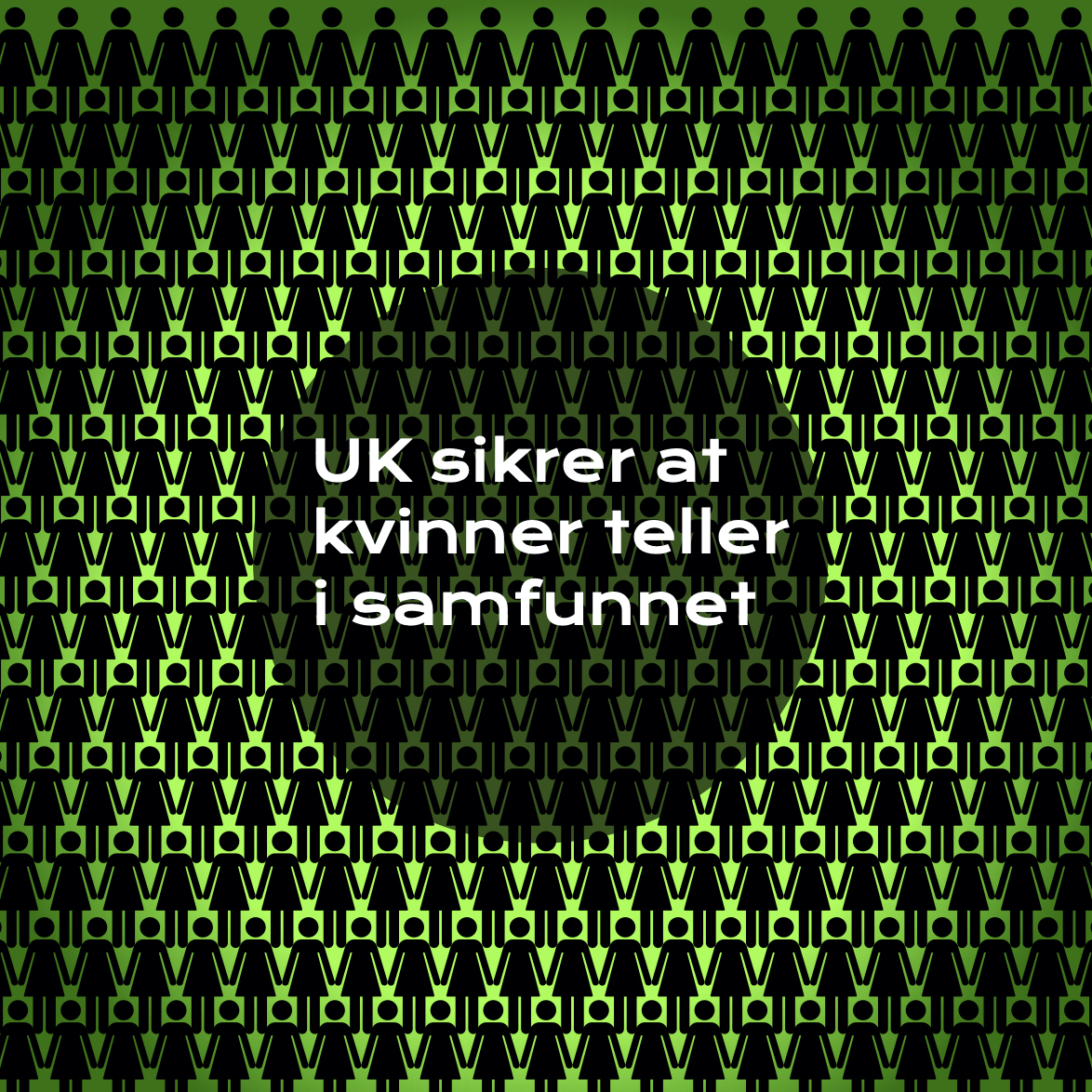 UK sikrer at kvinner teller i samfunnet